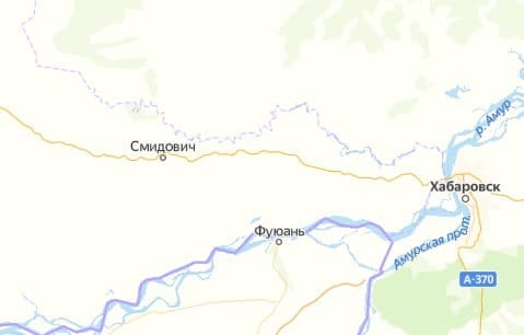 Изображение поселка Смирдович на карте