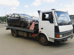 Фото эвакуатора легкового авто лансер.