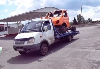 Работа эвакуатора от &laquo;ЭвакуаторПрофи&raquo;