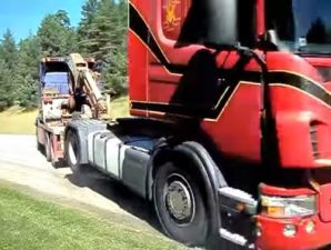 Фото эвакуации грузового автомобиля