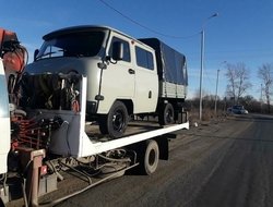 фото эвакуации малого грузового авто