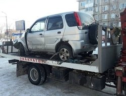 фото эвакуатор после дтп