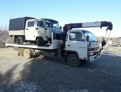 фото эвакуации грузового авто