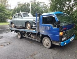 фото эвакуации раритетного авто