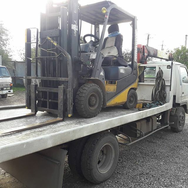 Фото перевозки мини погрузчика в поселке Хор