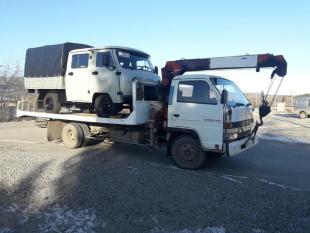 Фото эвакуауции малого грузовка