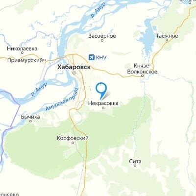 Изображение села Некрасовка на карте