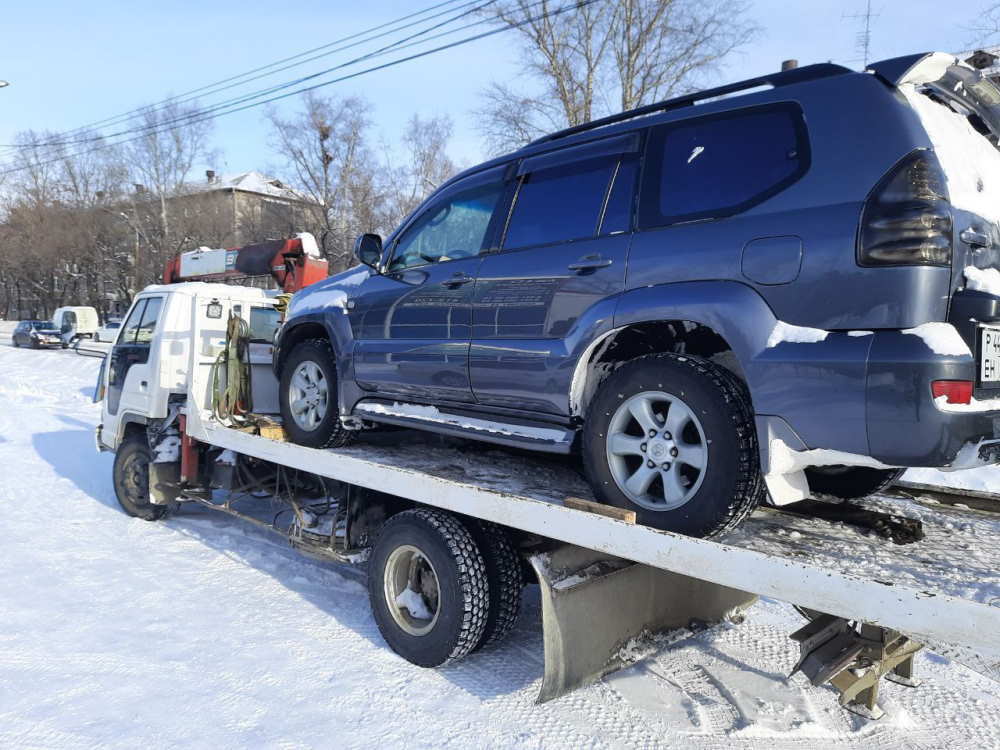 эвакуация внедорожника