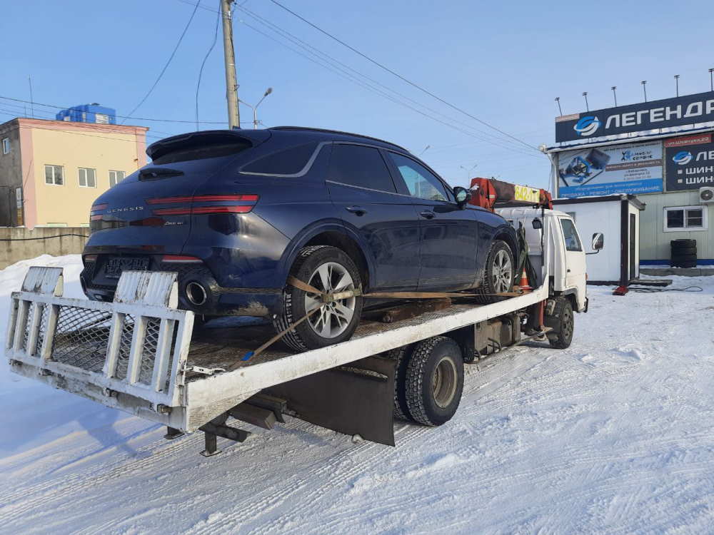 эвакуация внедорожника