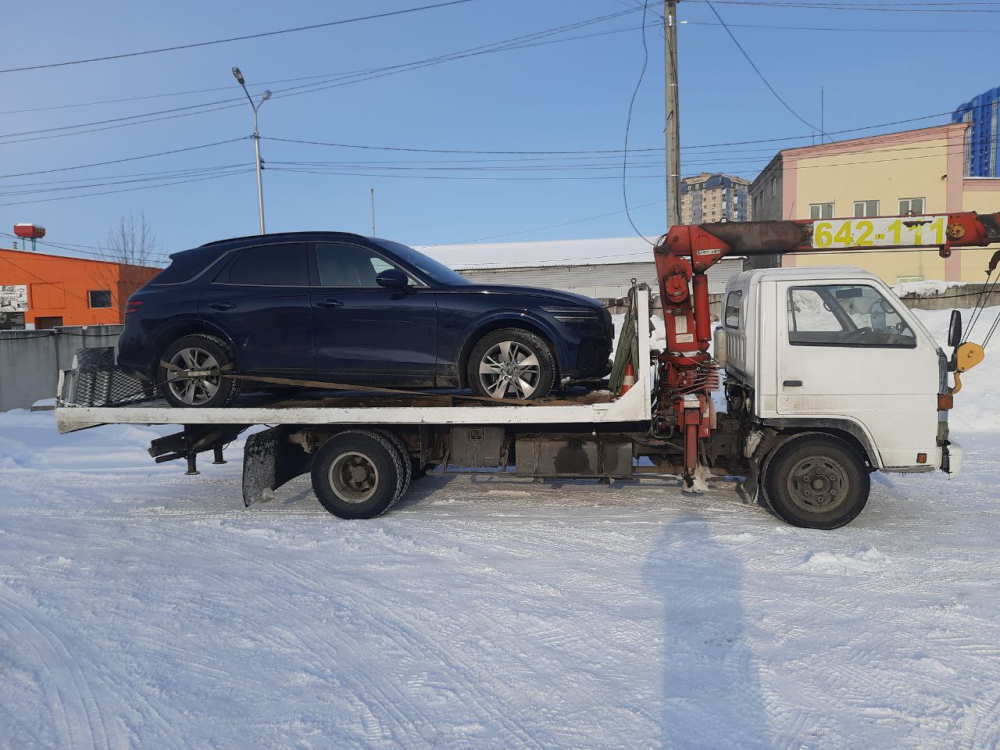 эвакуация внедорожника