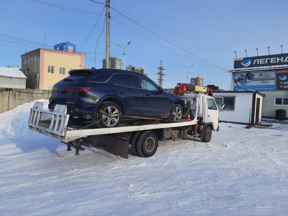 эвакуация внедорожника